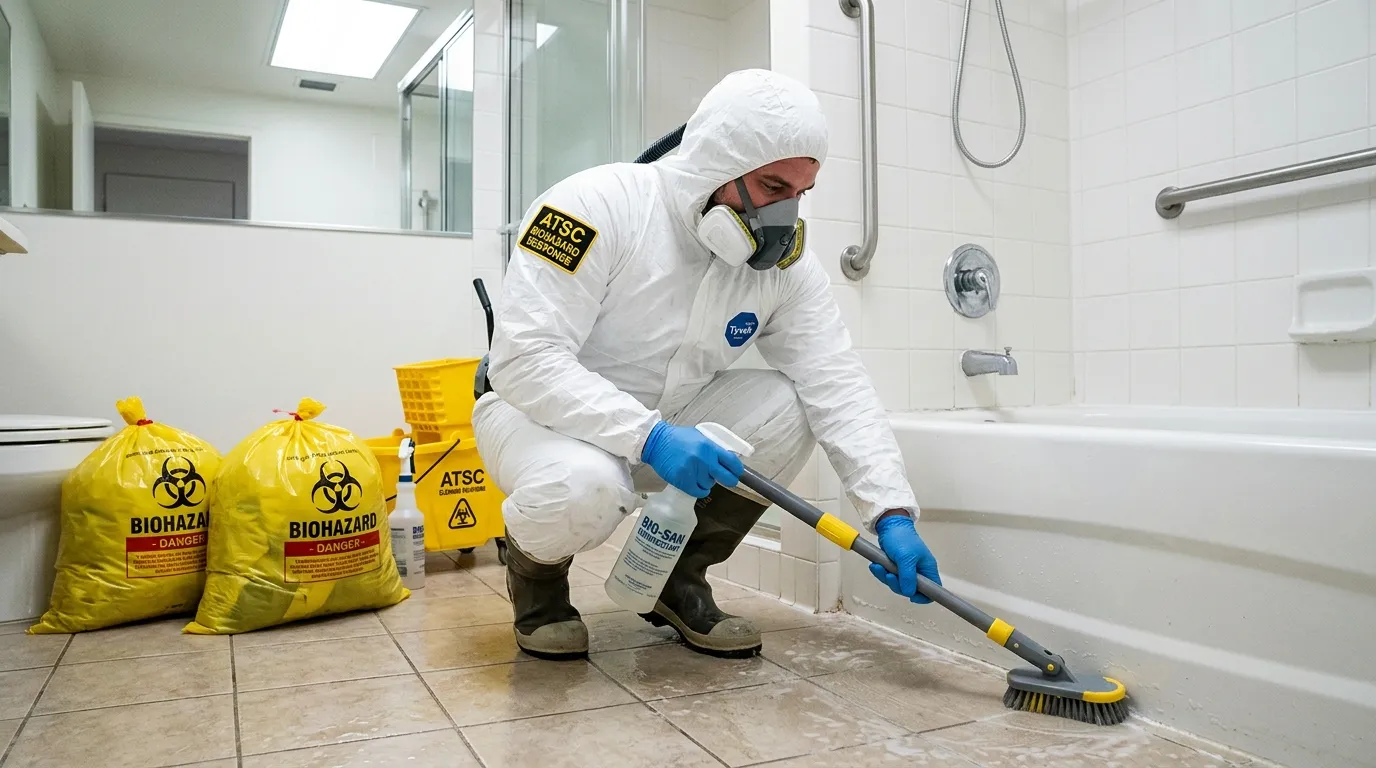 Decontamination equipment deployed for Blood Cleanup in West Raleigh